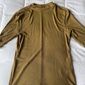 A new day green mock neck shirt